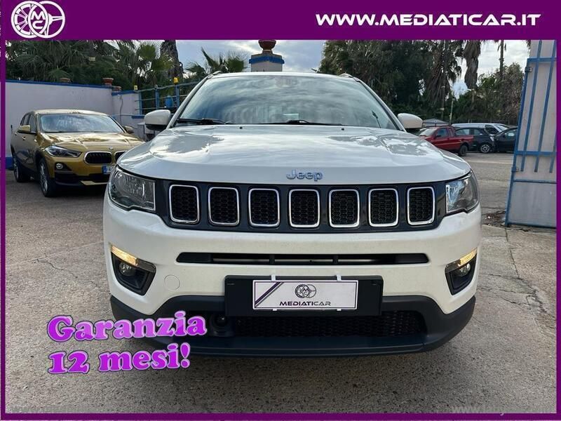 Usata Jeep Compass Longitude 140 CV (102 kW) 2017 Bianco pastello SUV