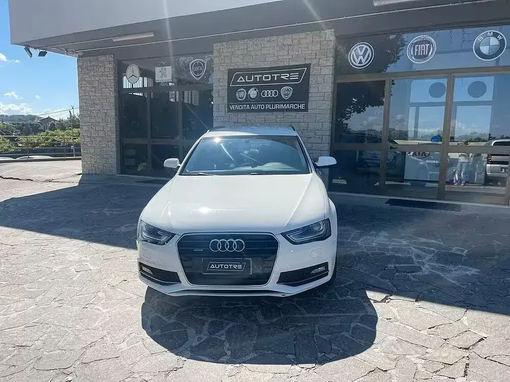 Usata Audi A4 Advanced 177 CV (130 kW) 2014 Bianco Station wagon