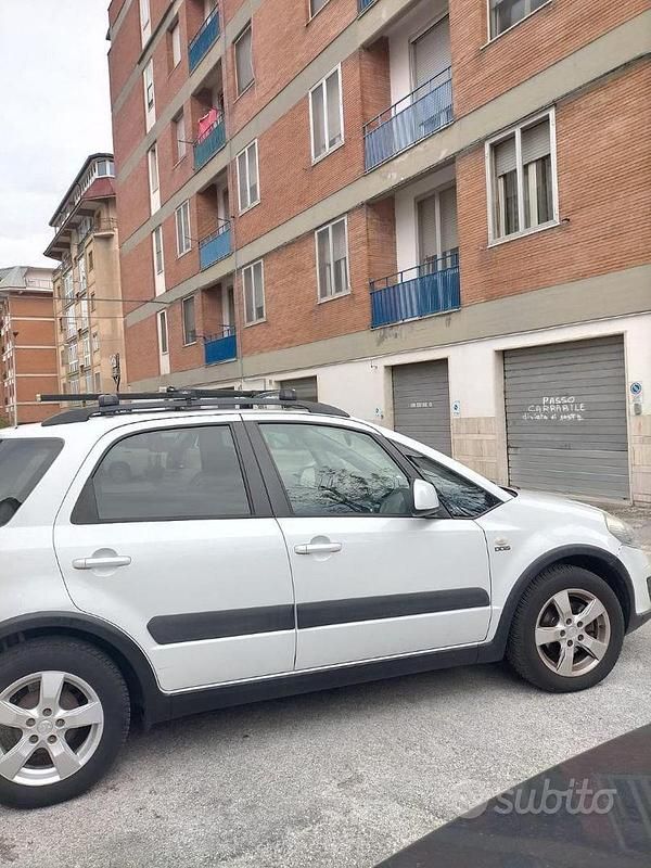 Usata Suzuki SX4 107 CV (78 kW) 2009 Bianco Monovolume