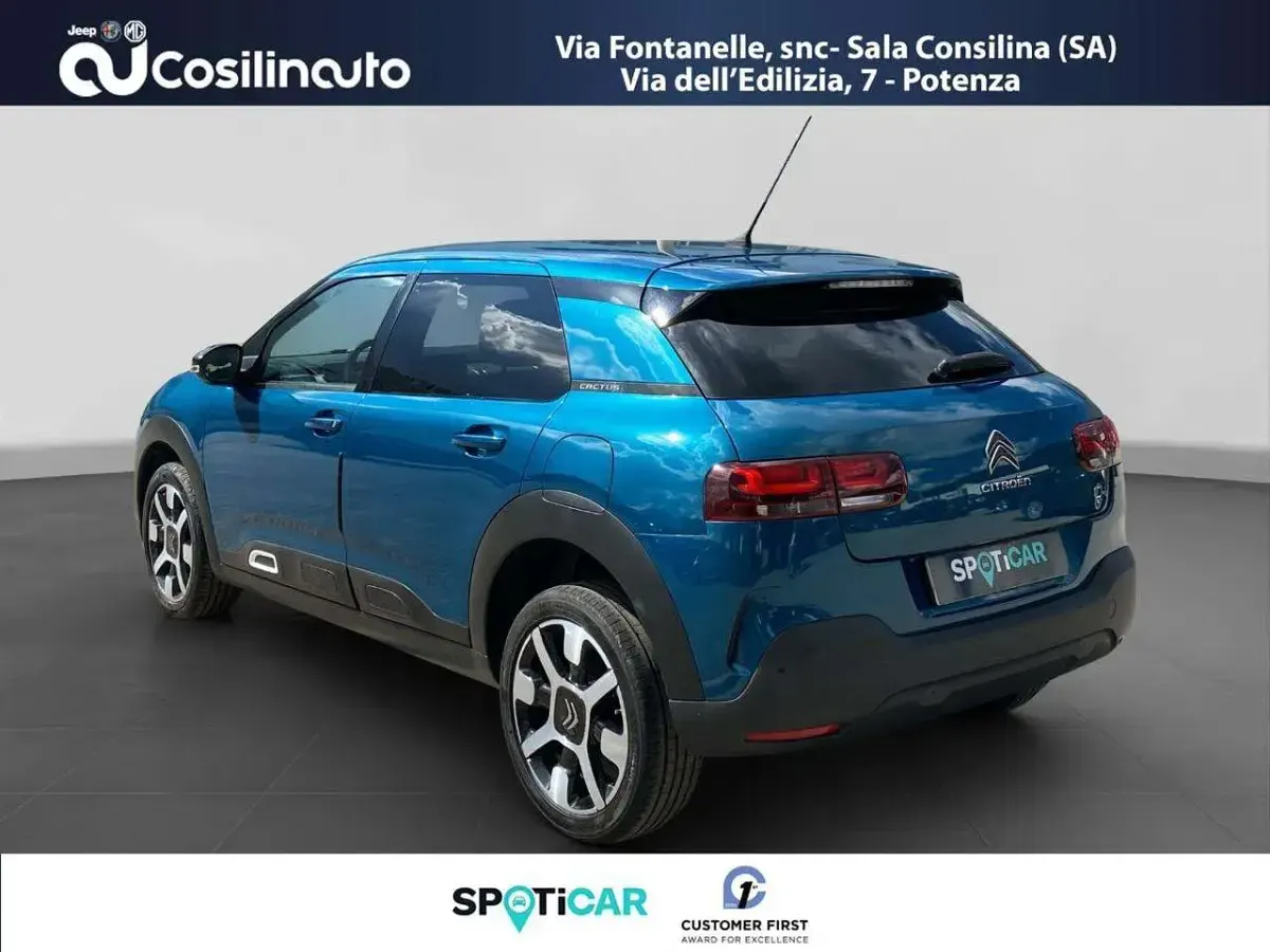 Usata Citroën C4 102 CV (75 kW) 2019 Blu SUV