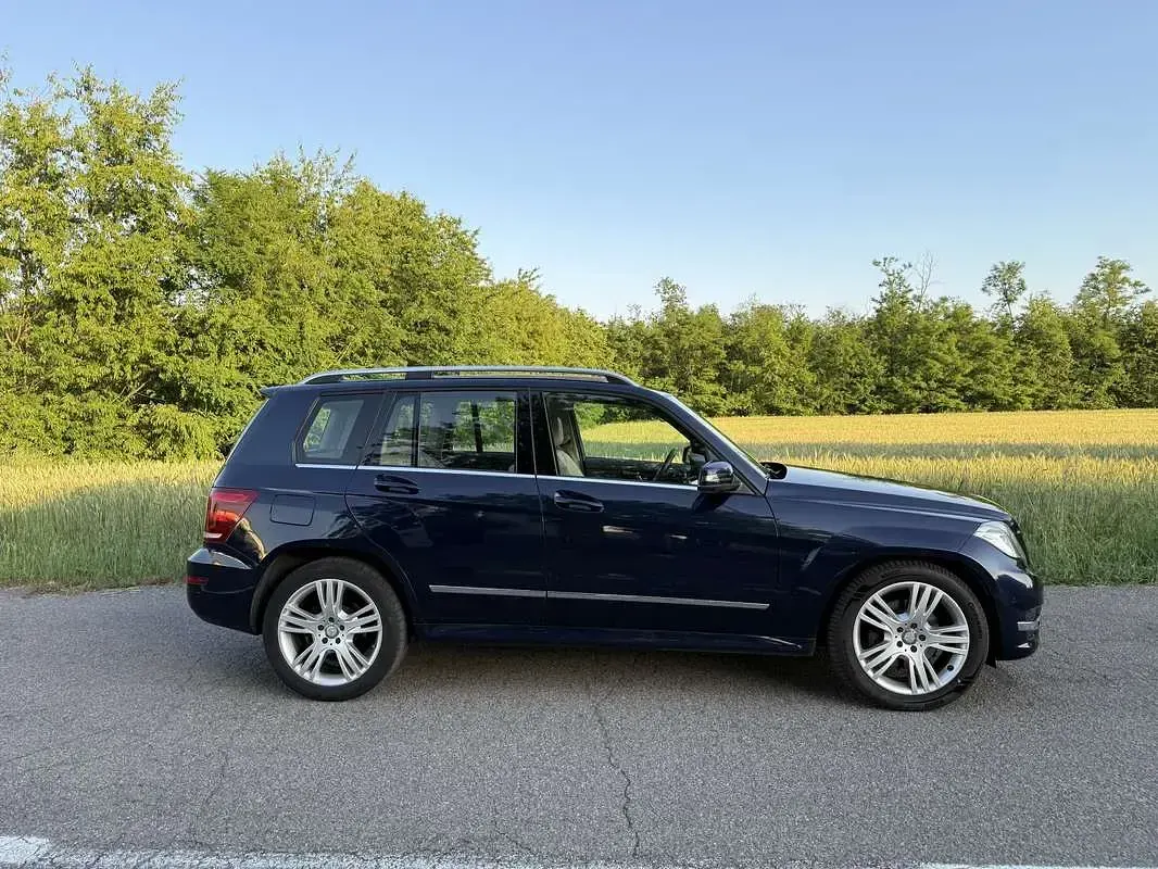 Usata Mercedes GLK220 170 CV (125 kW) 2013 Blu/azzurro SUV
