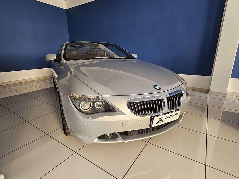Usata BMW 645 Cabriolet 333 CV (244 kW) 2004 Argento Cabrio
