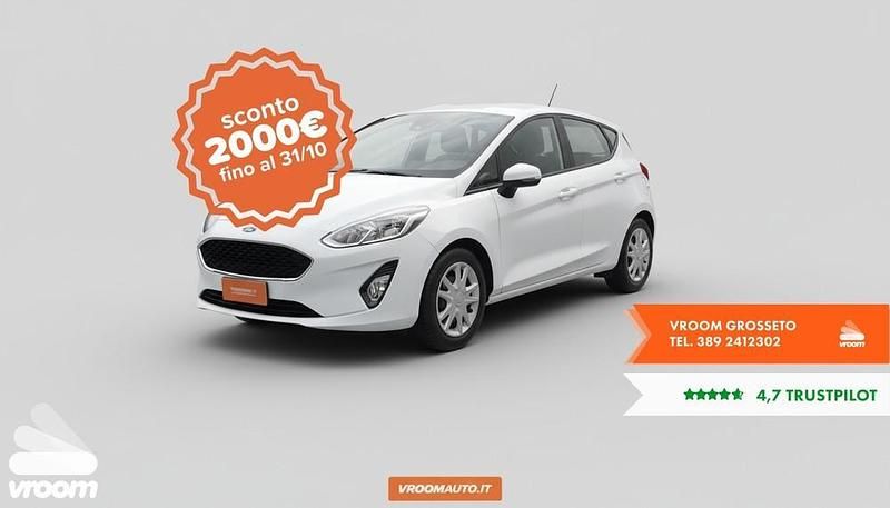 Usata Ford Fiesta 85 CV (62 kW) 2020 Bianco Berlina