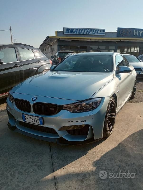 Usata BMW M4 431 CV (317 kW) 2014 Blu Coupé