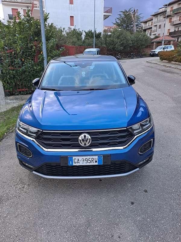 Usata VW T-Roc Advance 150 CV (110 kW) 2020 Blu/azzurro SUV