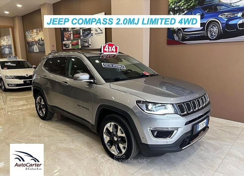 Usata Jeep Compass Limited 140 CV (102 kW) 2018 Grigio SUV