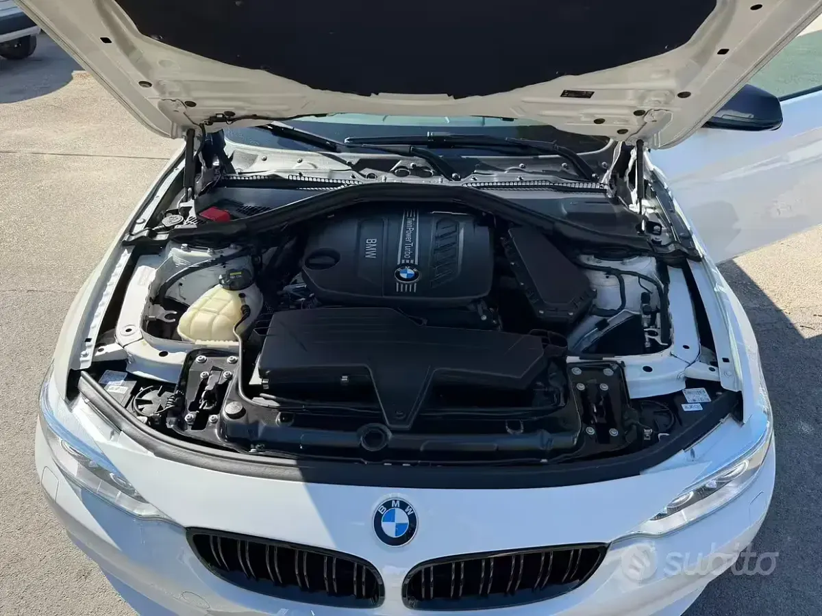 Usata BMW 425 218 CV (160 kW) 2015 Bianco Berlina