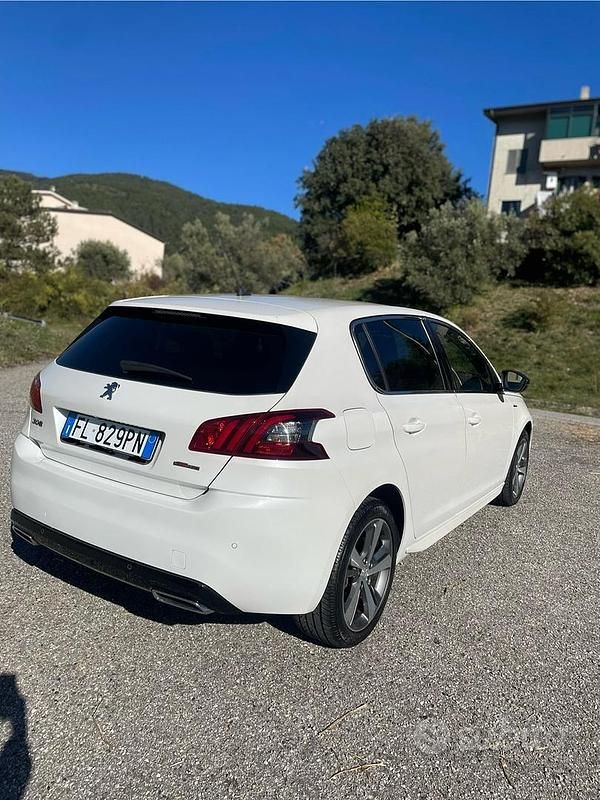 Usata Peugeot 308 GT-line 2018 Bianco Berlina