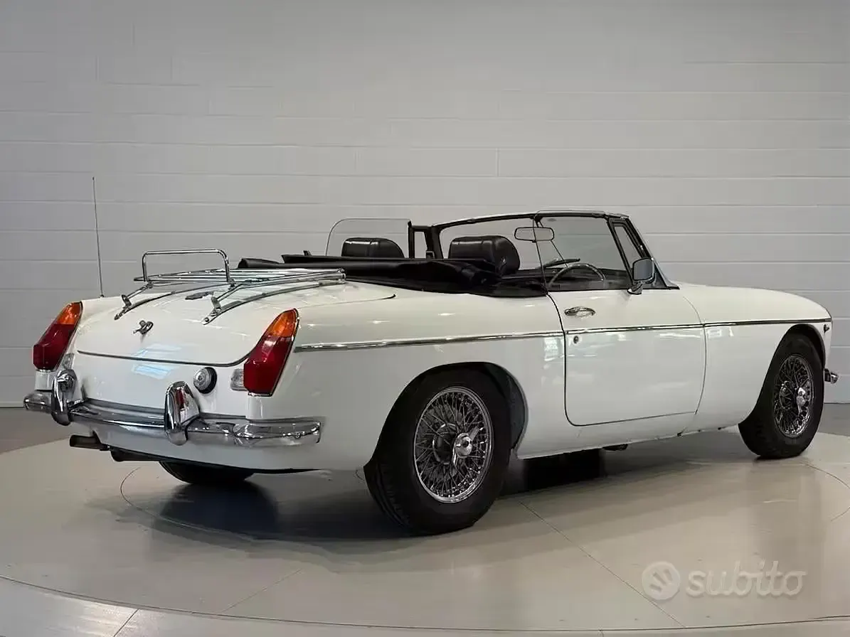 Usata MG B 95 CV (69 kW) 1970 Bianco Cabrio