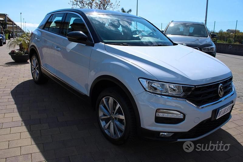 Usata VW T-Roc Advance 116 CV (85 kW) 2020 Bianco SUV