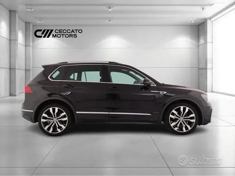 Usata VW Tiguan Advance 150 CV (110 kW) 2018 Nero SUV