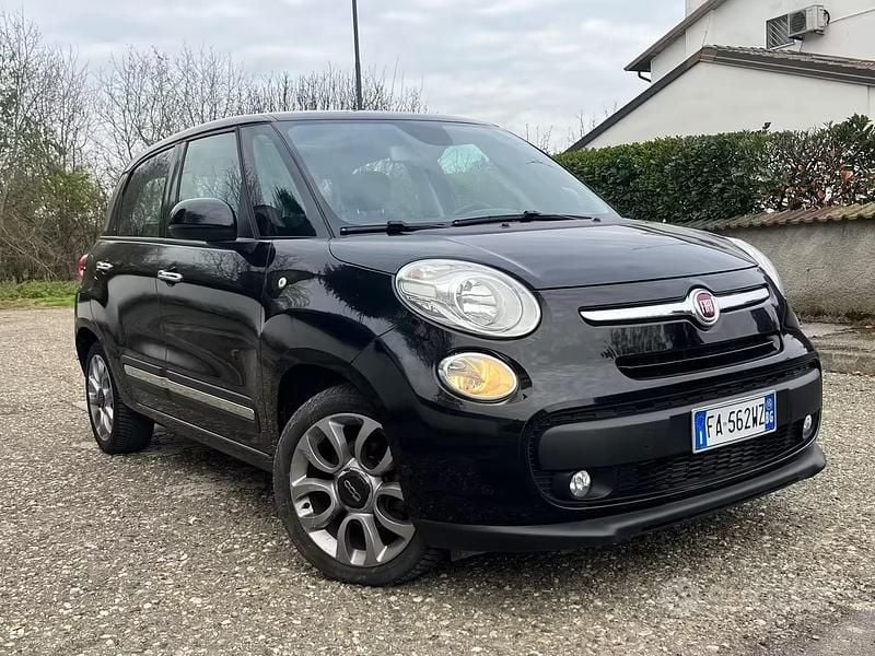 Usata Fiat 500L Lounge 85 CV (62 kW) 2015 Nero Monovolume