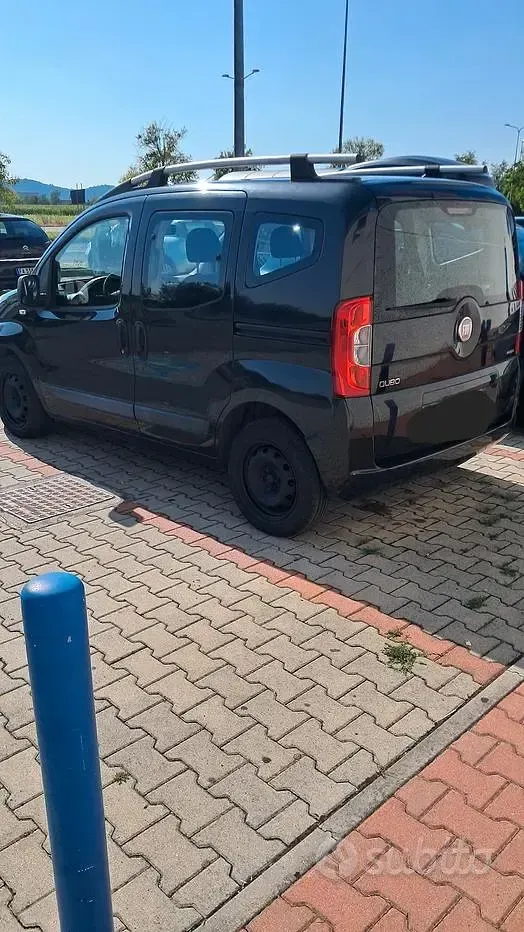 Usata Fiat Qubo Trekking 95 CV (69 kW) 2011 Nero Monovolume