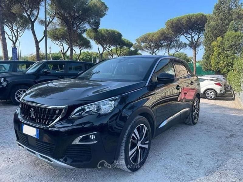 Usata Peugeot 3008 Allure 131 CV (96 kW) 2019 Nero SUV