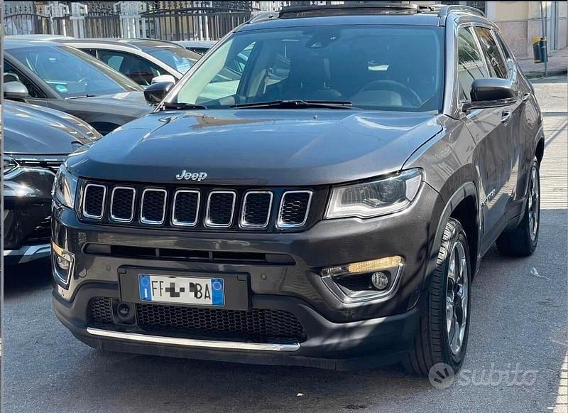 Usata Jeep Compass Limited 120 CV (88 kW) 2018 Grigio SUV
