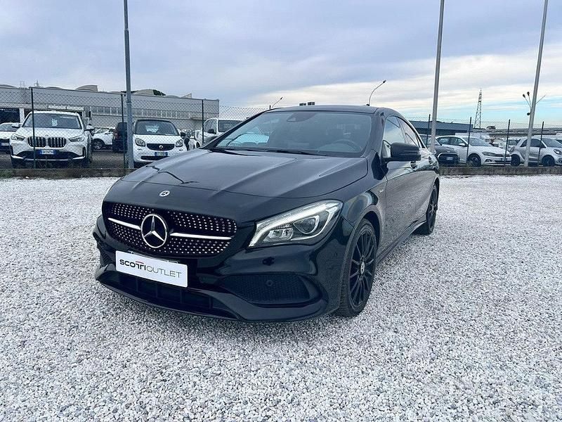 Usata Mercedes CLA200 Night 136 CV (100 kW) 2018 Nero Berlina