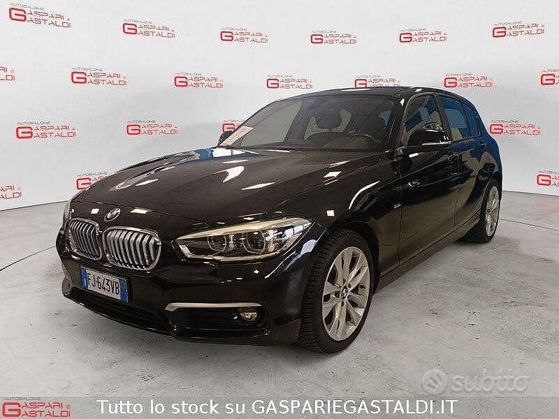 Usata BMW 116 Efficient Dynamics 116 CV (85 kW) 2017 Grigio Utilitaria