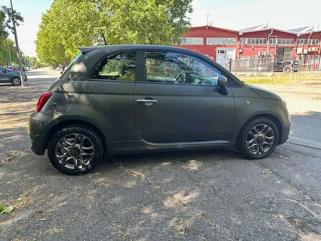 Usata Fiat 500 S 69 CV (50 kW) 2017 Verde Utilitaria