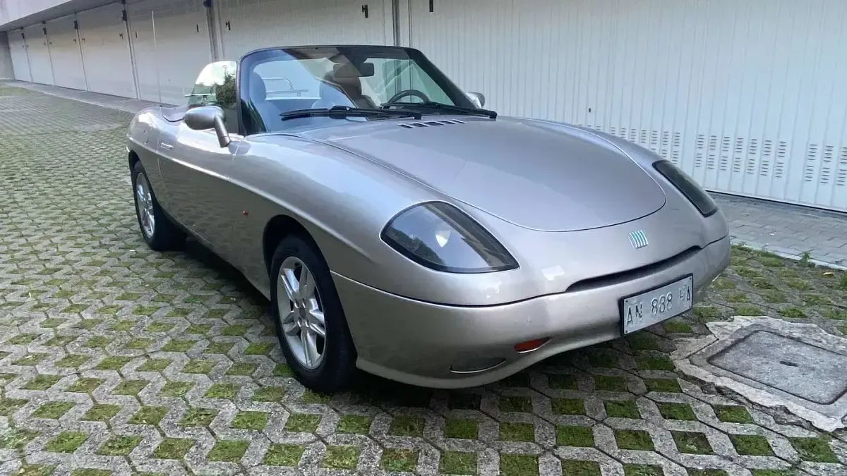 Usata Fiat Barchetta 131 CV (96 kW) 1997 Argento Cabrio