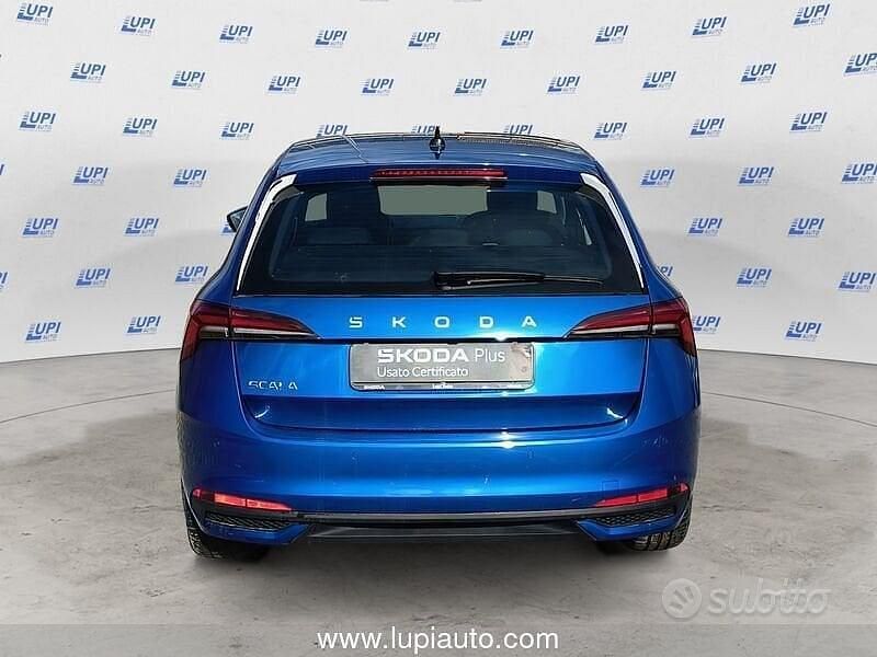 Usata Skoda Scala Selection 116 CV (85 kW) 2024 Blu Utilitaria