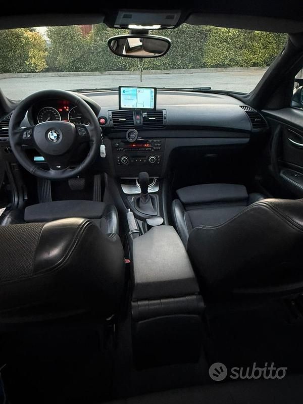 Usata BMW 120 177 CV (130 kW) 2007 Nero Utilitaria
