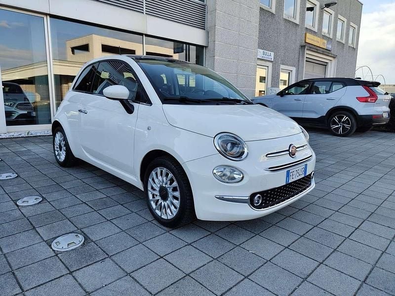 Usata Fiat 500 Lounge 69 CV (50 kW) 2016 Bianco Utilitaria