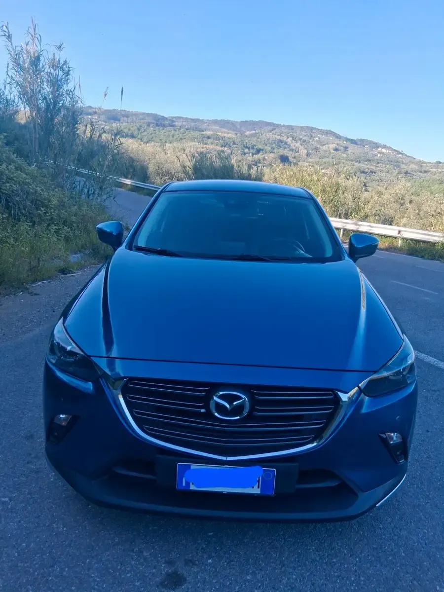 Begagnad Mazda CX-3 105 HK (77 kW) 2018 Blå SUV