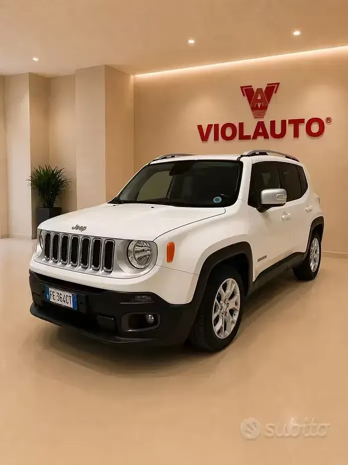 Usata Jeep Renegade Limited 120 CV (88 kW) 2016 Bianco SUV