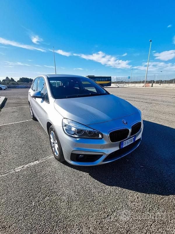Usata BMW 216 Active Tourer Advantage 150 CV (110 kW) 2016 Grigio Monovolume