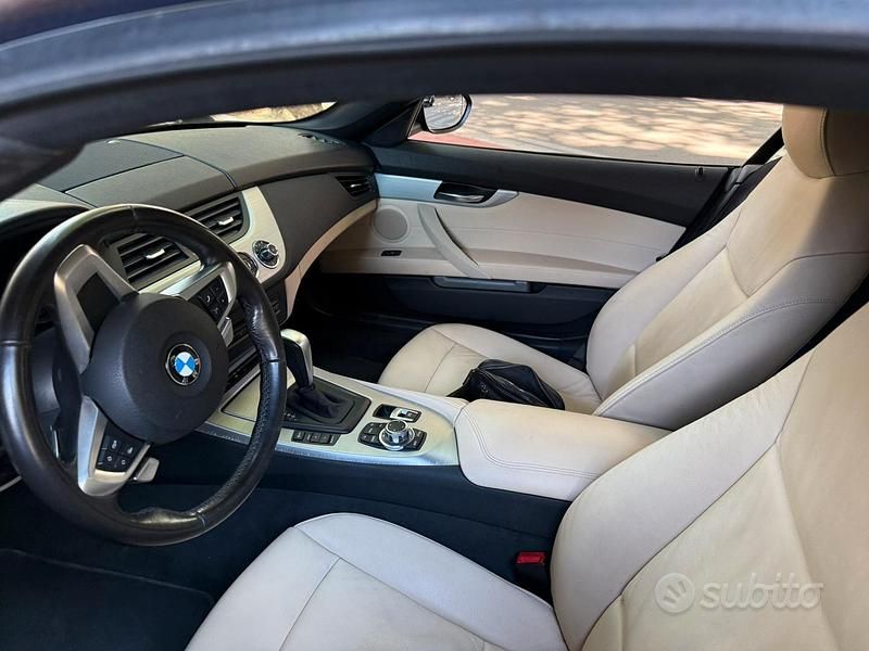 Usata BMW Z4 204 CV (150 kW) 2009 Blu Cabrio