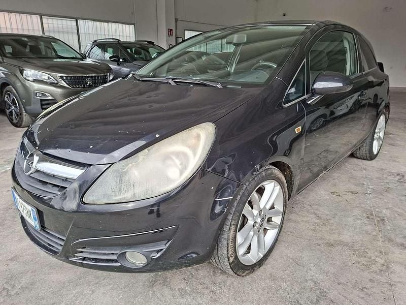 Usata Opel Corsa Sport 90 CV (66 kW) 2009 Nero Utilitaria