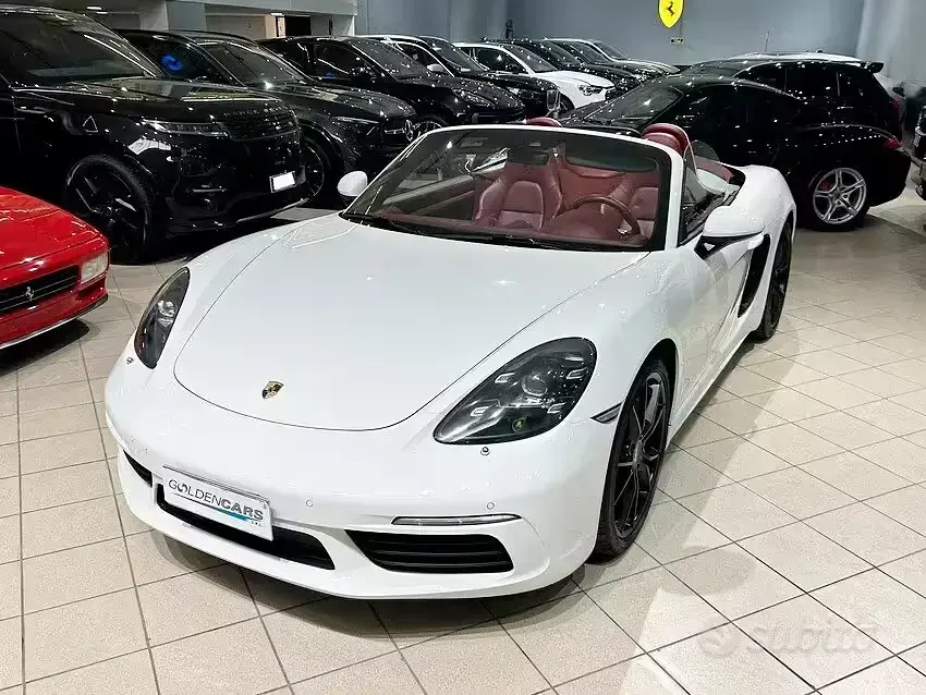 Usata Porsche Boxster 350 CV (257 kW) 2016 Bianco Cabrio