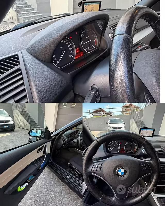Usata BMW 120 Cabriolet Efficient Dynamics 177 CV (130 kW) 2009 Nero Cabrio