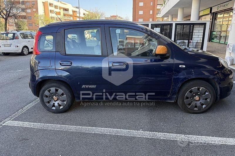 Usata Fiat Panda 69 CV (50 kW) 2015 Blu Utilitaria