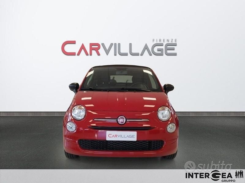 Usata Fiat 500C 70 CV (51 kW) 2024 Rosso Cabrio
