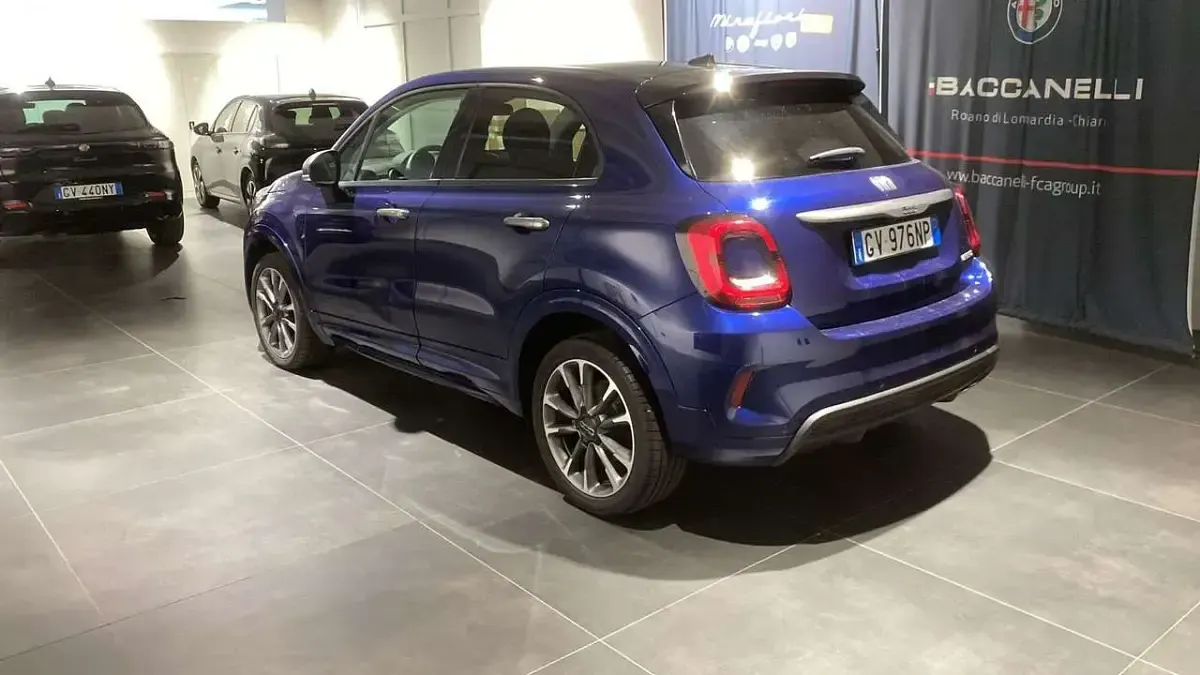 Usata Fiat 500X Sport 131 CV (96 kW) 2024 Blu/azzurro SUV