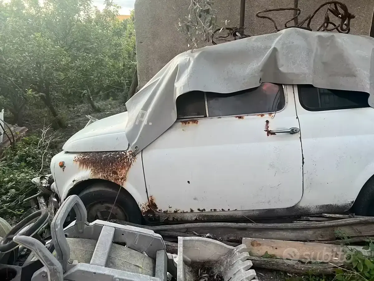 Usata Fiat 500 1990 Bianco