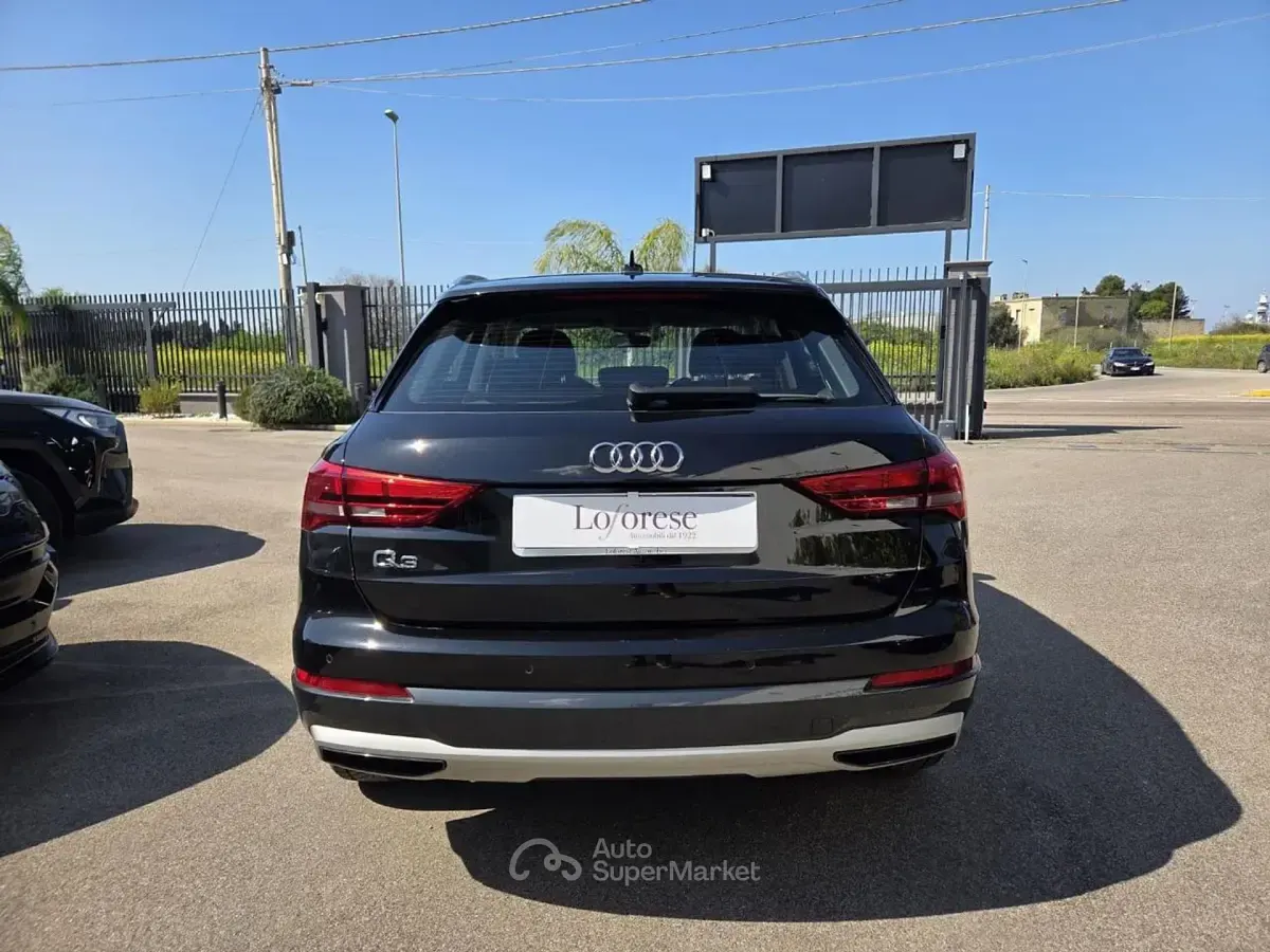 Usata Audi Q3 Advanced 150 CV (110 kW) 2021 Nero metallizzato SUV