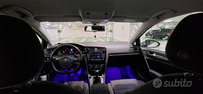 Usata VW Golf VII 150 CV (110 kW) 2013 Bianco Utilitaria