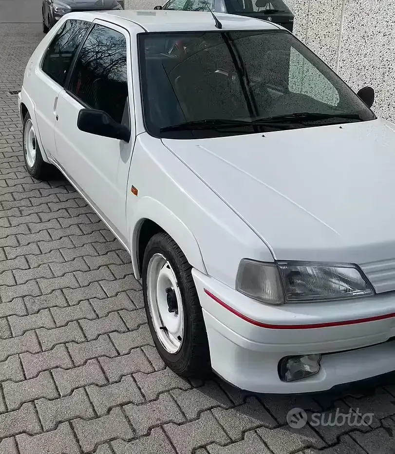 Usata Peugeot 106 98 CV (72 kW) 1994 Bianco Utilitaria