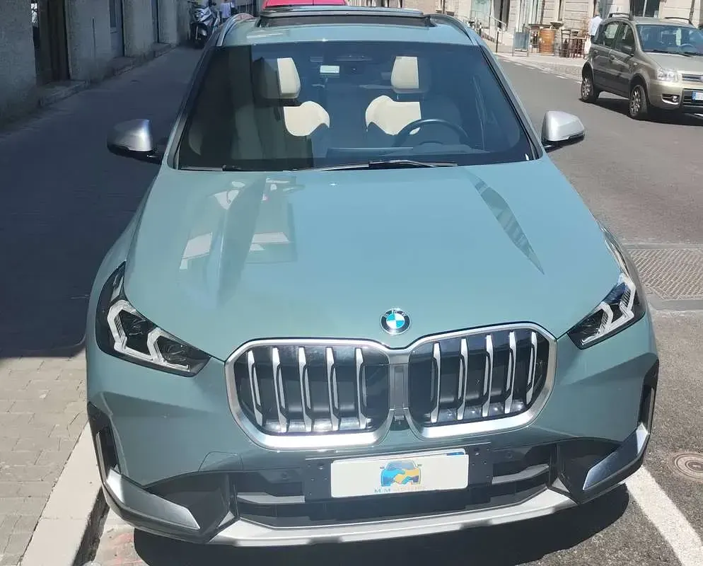 Usata BMW X1 xLine 136 CV (100 kW) 2022 Verde SUV