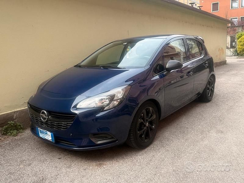 Usata Opel Corsa 90 CV (66 kW) 2016 Blu Utilitaria