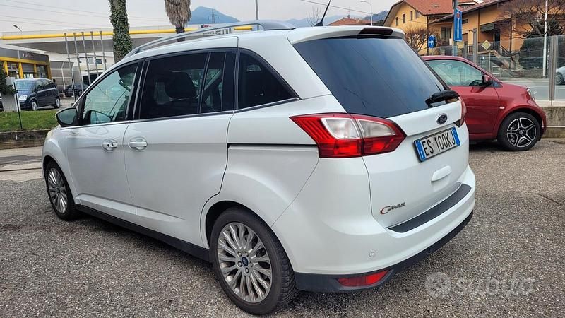 Usata Ford C-MAX Titanium 116 CV (85 kW) 2013 Bianco Monovolume