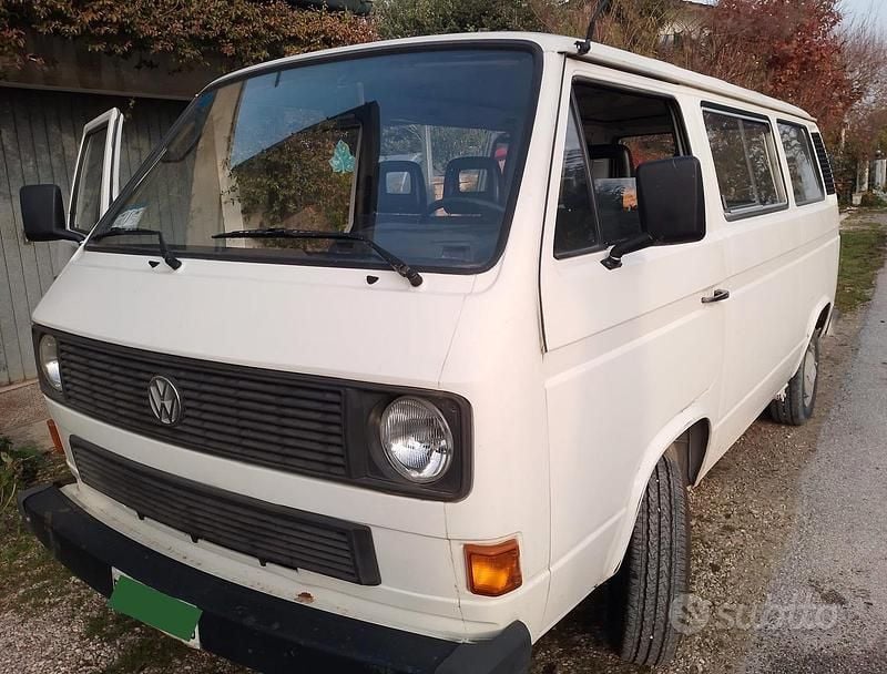 Usata VW T3 69 CV (50 kW) 1986 Bianco Furgone