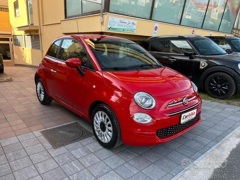 Usata Fiat 500 Lounge 70 CV (51 kW) 2021 Rosso Berlina