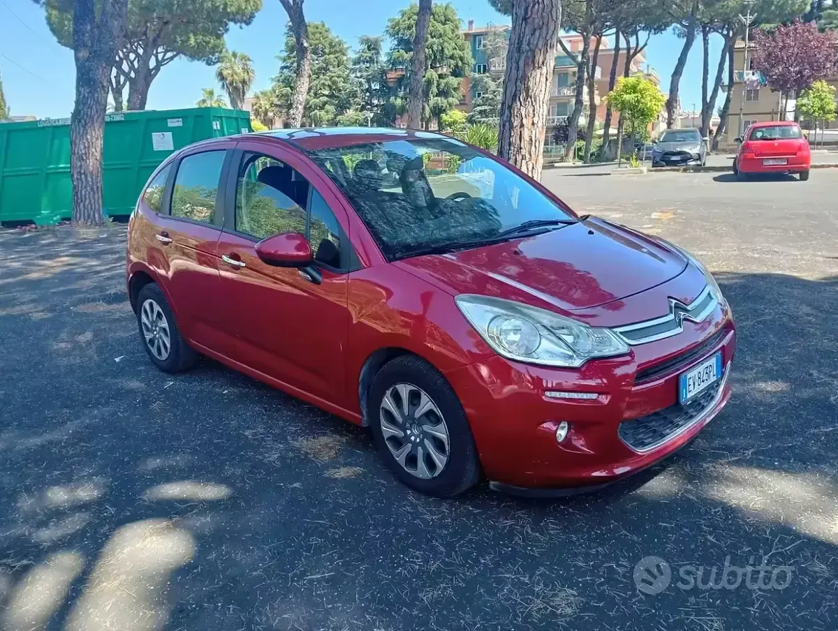 Usata Citroën C3 68 CV (50 kW) 2011 Rosso Utilitaria