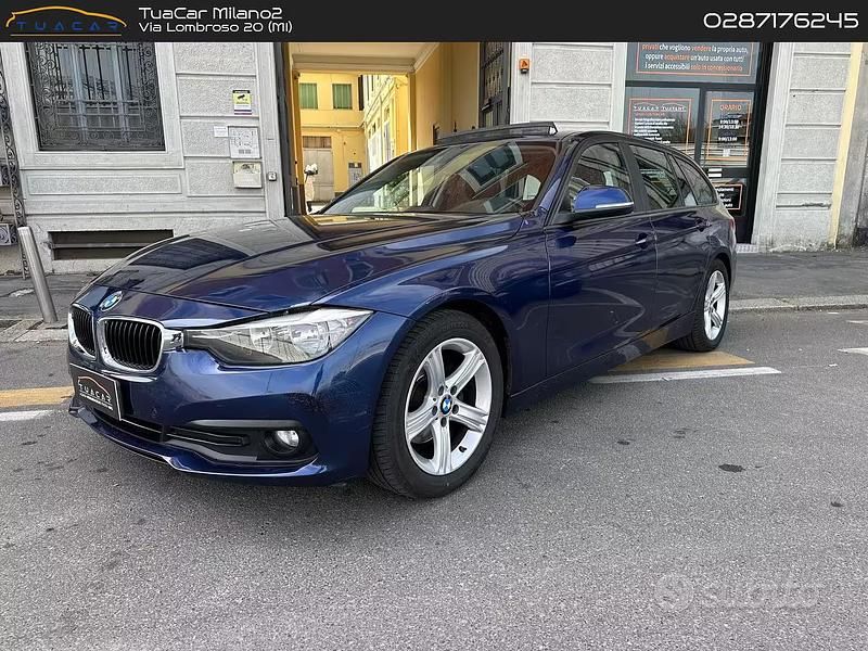 Usata BMW 320 Advantage 190 CV (139 kW) 2017 Blu Station wagon