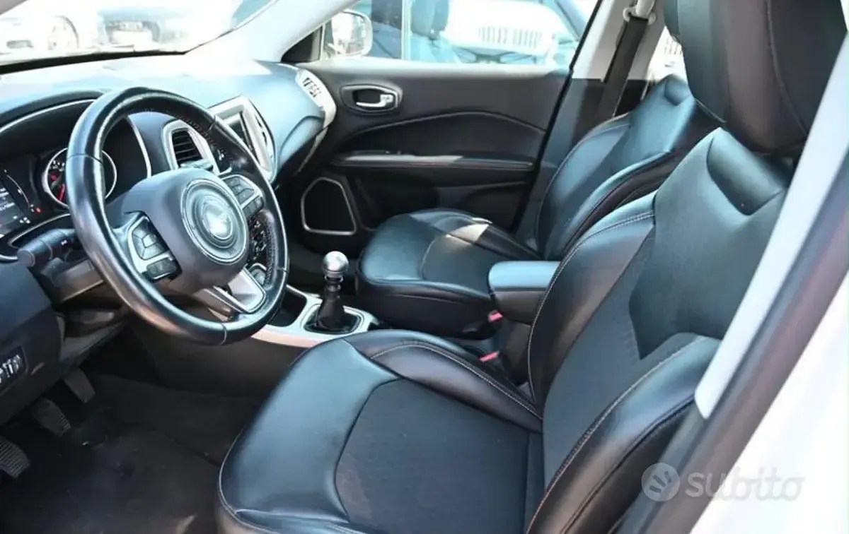 Usata Jeep Compass Limited 120 CV (88 kW) 2018 Bianco SUV