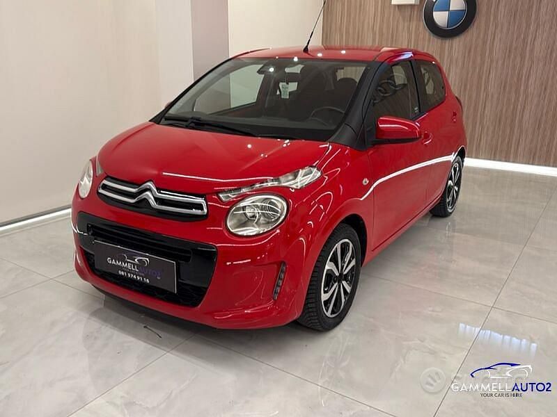 Usado Citroën C1 Feel 2019 Rojo Utilitario