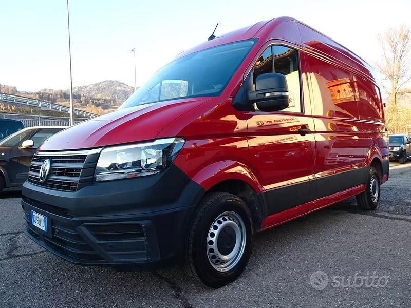 Usata VW Crafter Business 140 CV (102 kW) 2021 Rosso Furgone